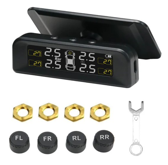 جهاز مراقبة ضغط الإطارات الذكي — أمانك على الطريق في جهاز واحد