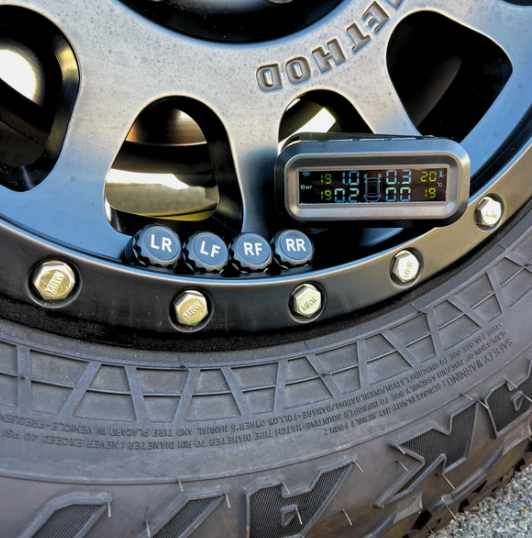 جهاز مراقبة ضغط الإطارات الذكي — أمانك على الطريق في جهاز واحد